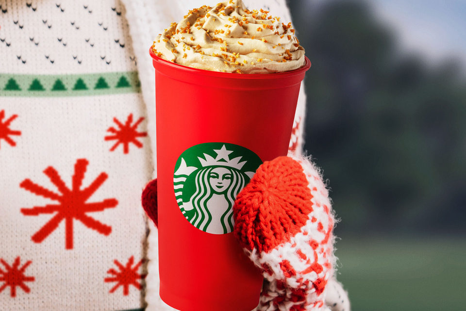 Chuť Vánoc v limitované nabídce Starbucks Chuť Vánoc v limitované nabídce Starbucks