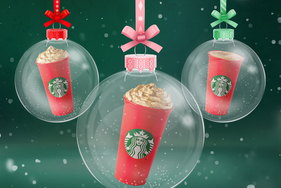 Vánoční atmosféra ve Starbucks Vánoční atmosféra ve Starbucks