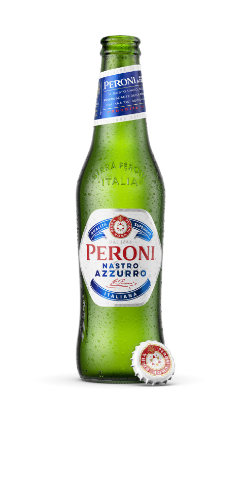 Oblíbené italské pivo Peroni Nastro Azzurro vstupuje na český trh