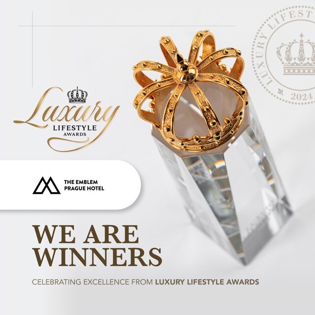Pražský hotel Emblem získal ocenění Luxury Lifestyle Awards