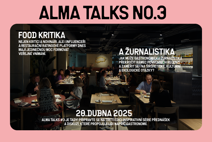 AlmaTalks: Gastronomická konference v Almě na téma Food kritika