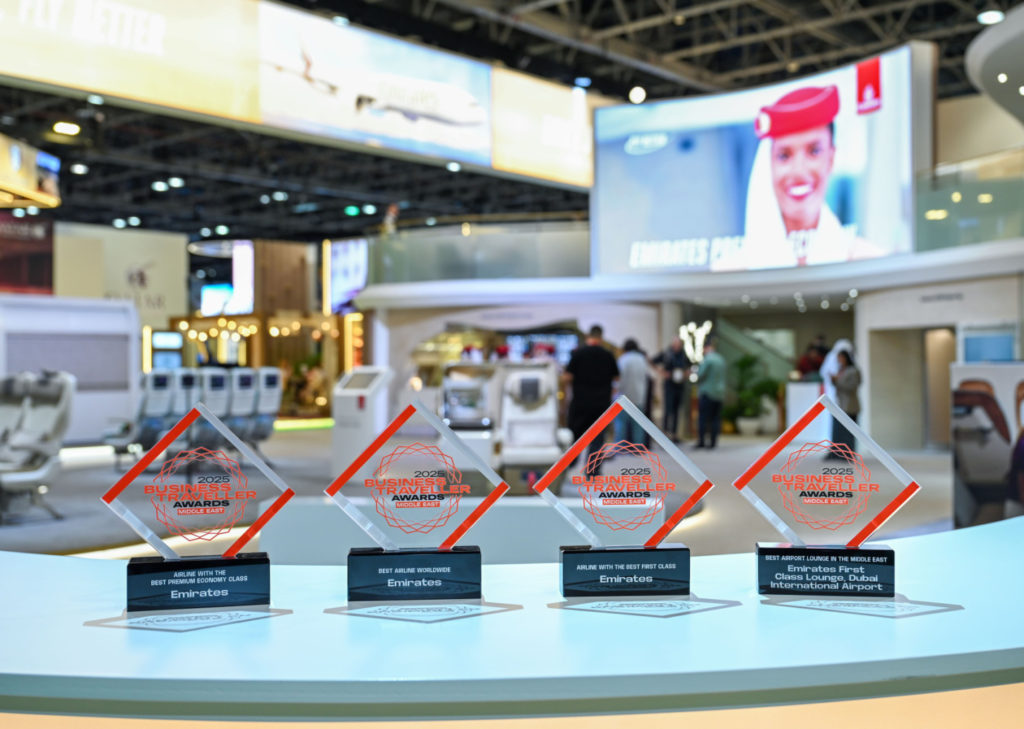 Emirates ovládla Business Traveller Awards: Už podvanácté je nejlepší leteckou společností světa