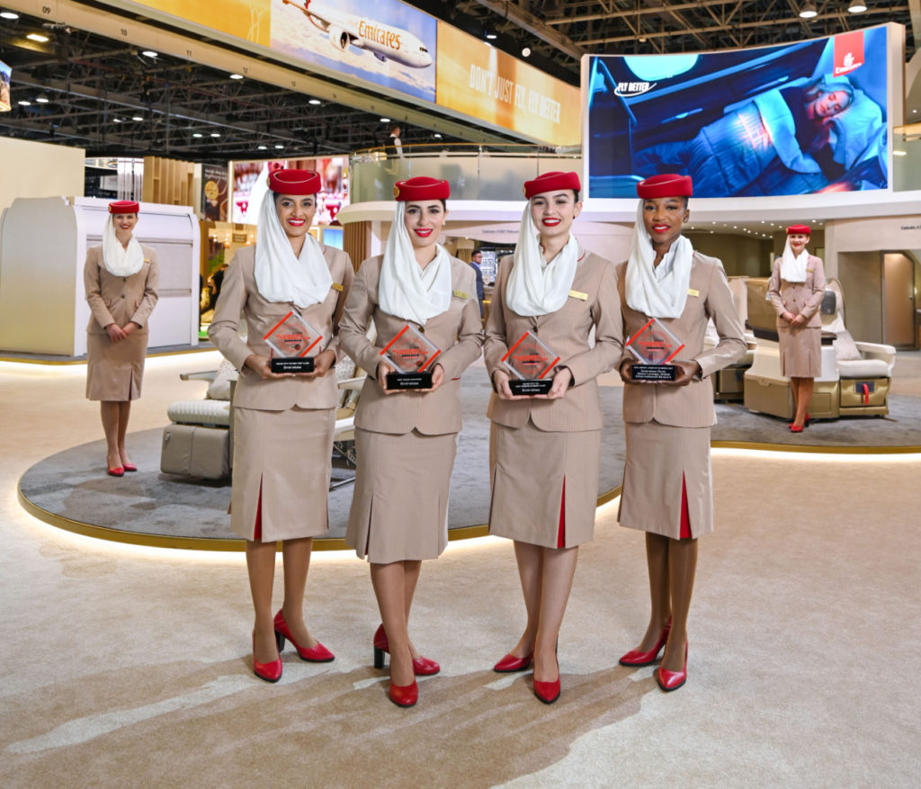 Emirates ovládla Business Traveller Awards: Už podvanácté je nejlepší leteckou společností světa