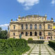Rudolfinum v Praze, celkový pohled na budovu; archivní fotografie